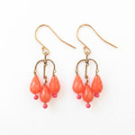 PHILIPPA KUNISCH Small Bell Earrings in Pink