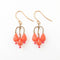 PHILIPPA KUNISCH Small Bell Earrings in Pink