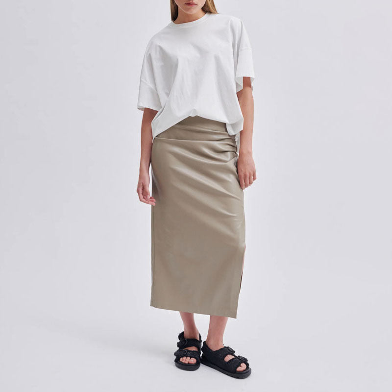 SECOND FEMALE Seema Skirt in Roasted Cashew