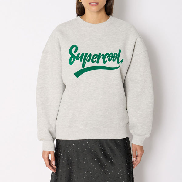 BERENICE Supercool Oversized Sweatshirt in Grey