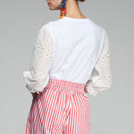 VILAGALLO Paula Top in White