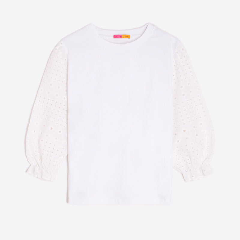 VILAGALLO Paula Top in White