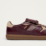 ALOHAS Tb.490 Club Onix Patent Leather Sneakers in Deep Burgundy