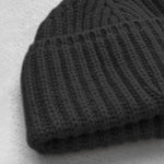 IVY ELLIS Cousteau Beanie in Black