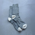 IVY ELLIS Ladies Tideline Yosemite Socks in Black Marl
