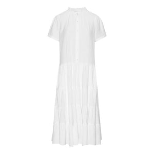 Tonya Shirt Dress in White