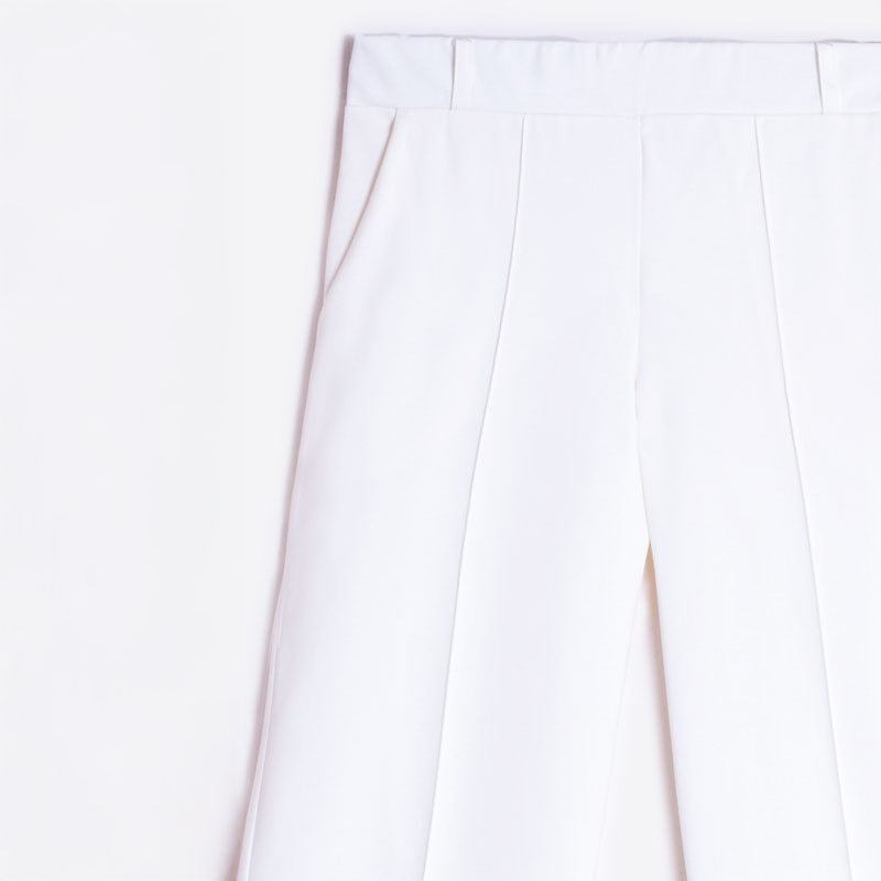 VILAGALLO Carole Trousers in White