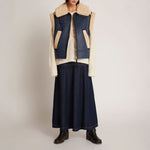 MUNTHE Tuppa Gilet in Blue