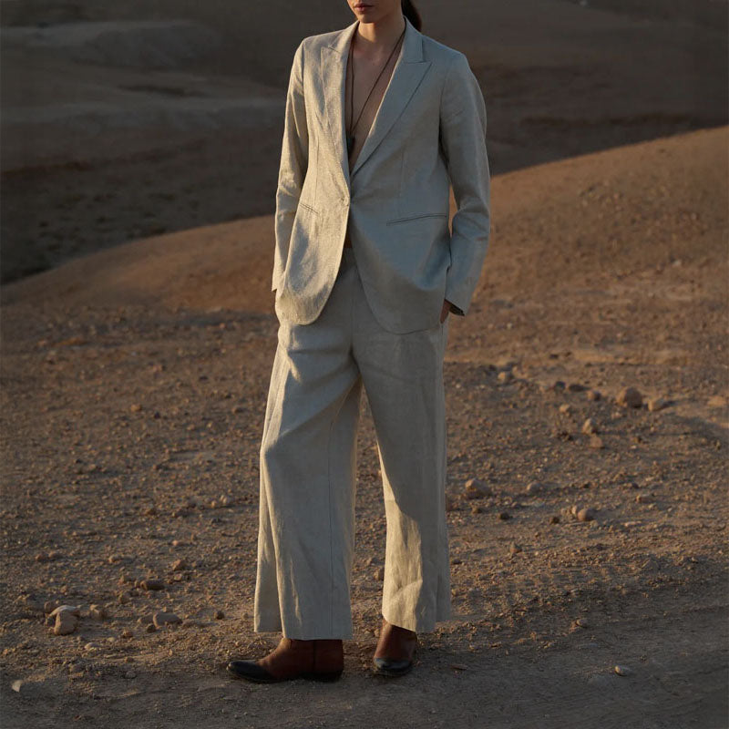DIEGA Vepo Jacket in Metallic Ecru