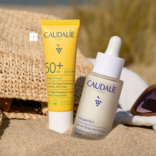 CAUDALIE Vinoperfect Serum & Suncare Set 2025