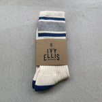 IVY ELLIS Mens Vintage Cotton Sport Socks in Sanders