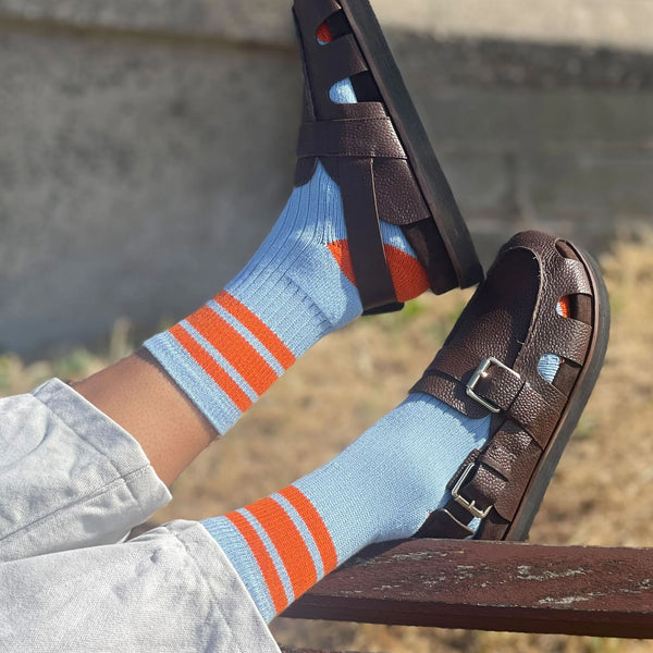 IVY ELLIS Womens Vintage Cotton Sport Socks in Son Bou