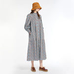 WEEKEND MAX MARA Timoteo Printed Twill Dress in White Flower