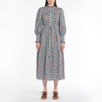 WEEKEND MAX MARA Timoteo Printed Twill Dress in White Flower