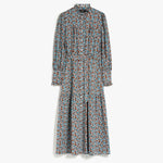 WEEKEND MAX MARA Timoteo Printed Twill Dress in White Flower