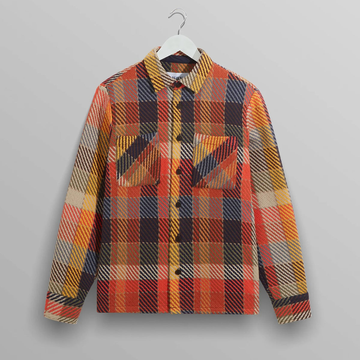 WAX LONDON Whiting Overshirt in Pike Check