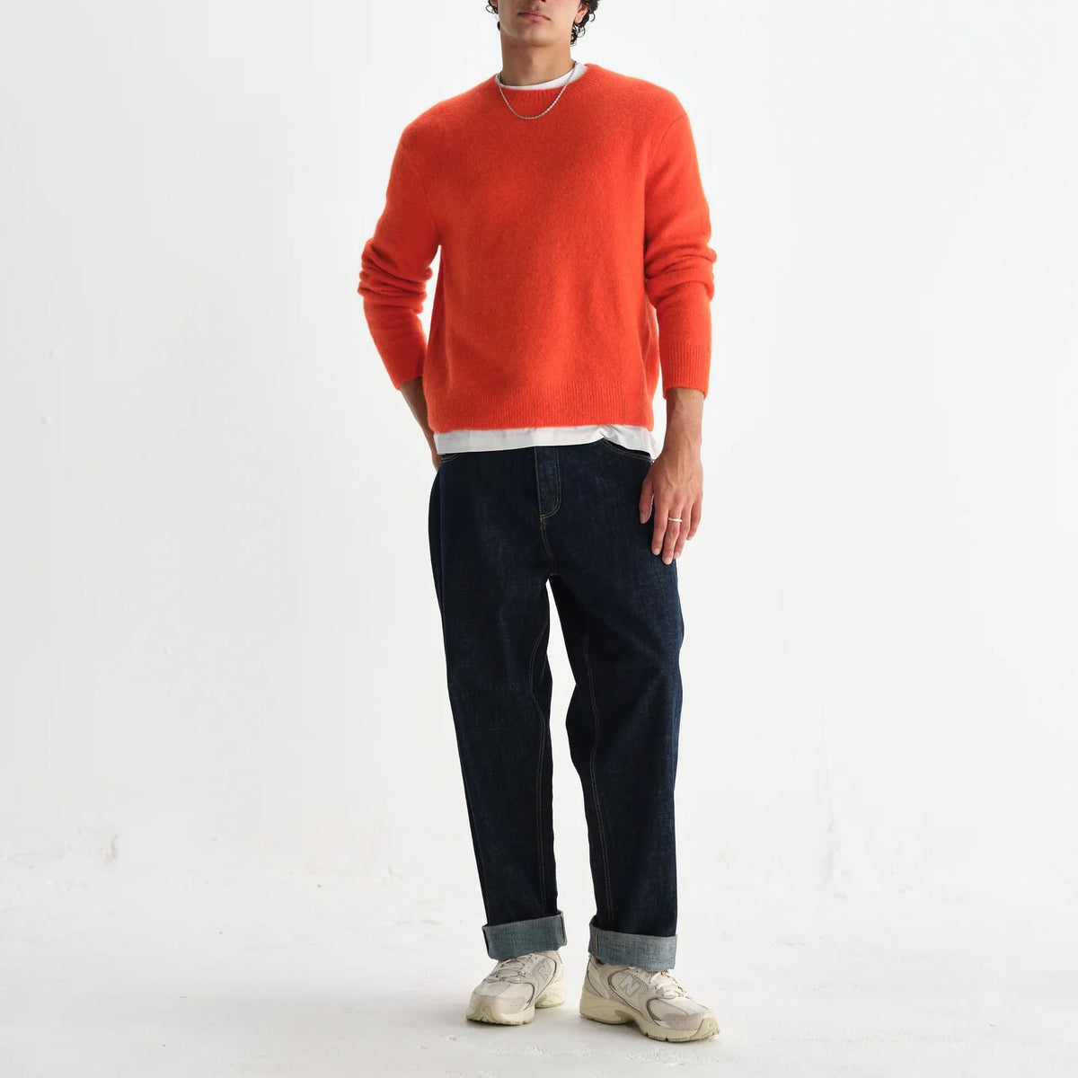 WAX LONDON Wilde Crew in Orange