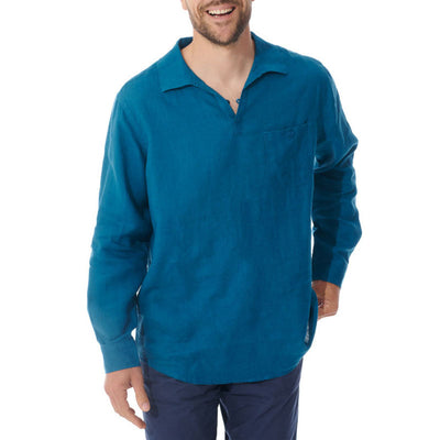 MOUSQUETON Yolan Shirt in Indigo