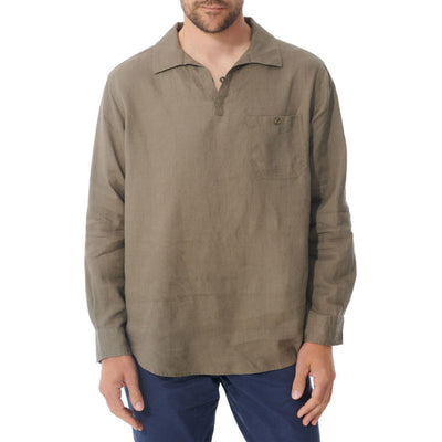 MOUSQUETON Yolan Shirt in Khaki