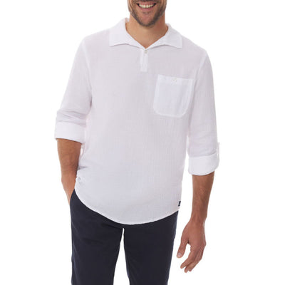 MOUSQUETON Yvignac Smock Shirt in White