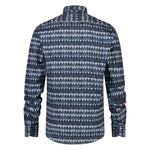A FISH NAMED FRED Theatre View Shirt in Blue