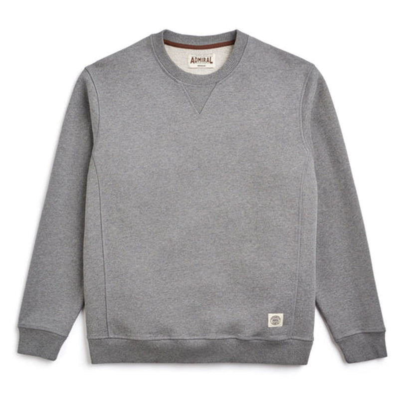 ADMIRAL Wigston Sweatshirt in Condor Grey Marl