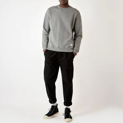 ADMIRAL Wigston Sweatshirt in Condor Grey Marl