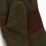 BARBOUR Coalford Fleece Gloves in Olive