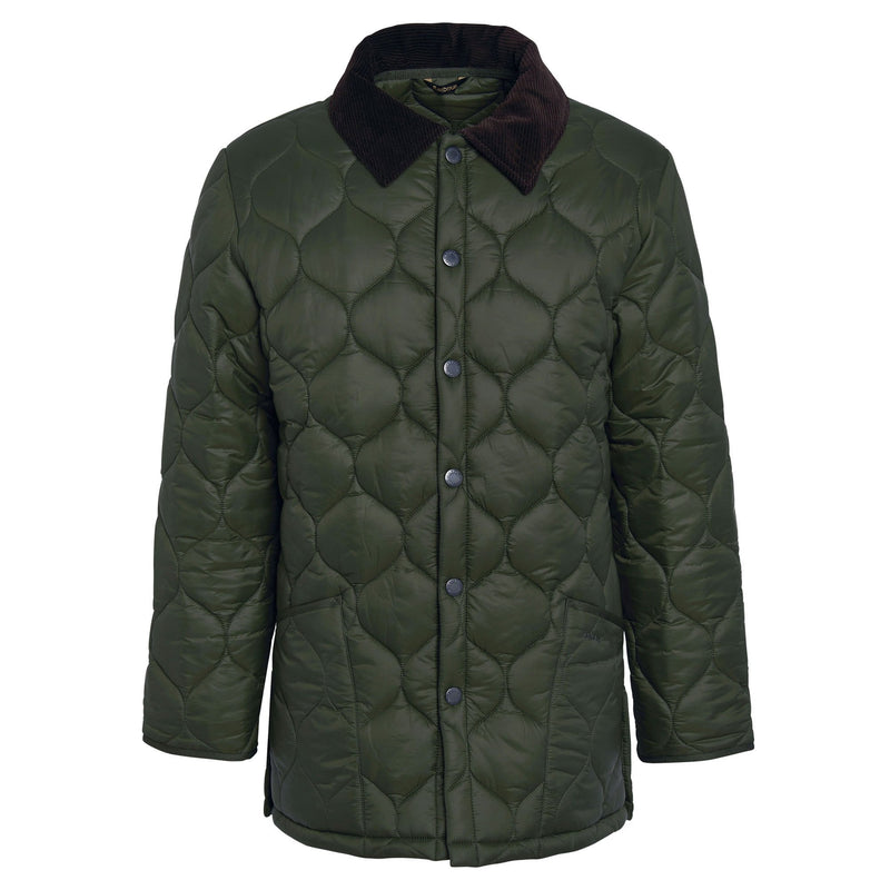 Lofty Quilt Coat in Olive