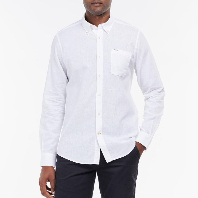 Nelson Tailored Shirt in White