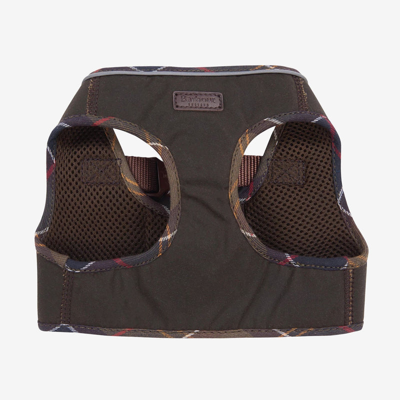 Wax Step In Dog Harness in Olive/Classic
