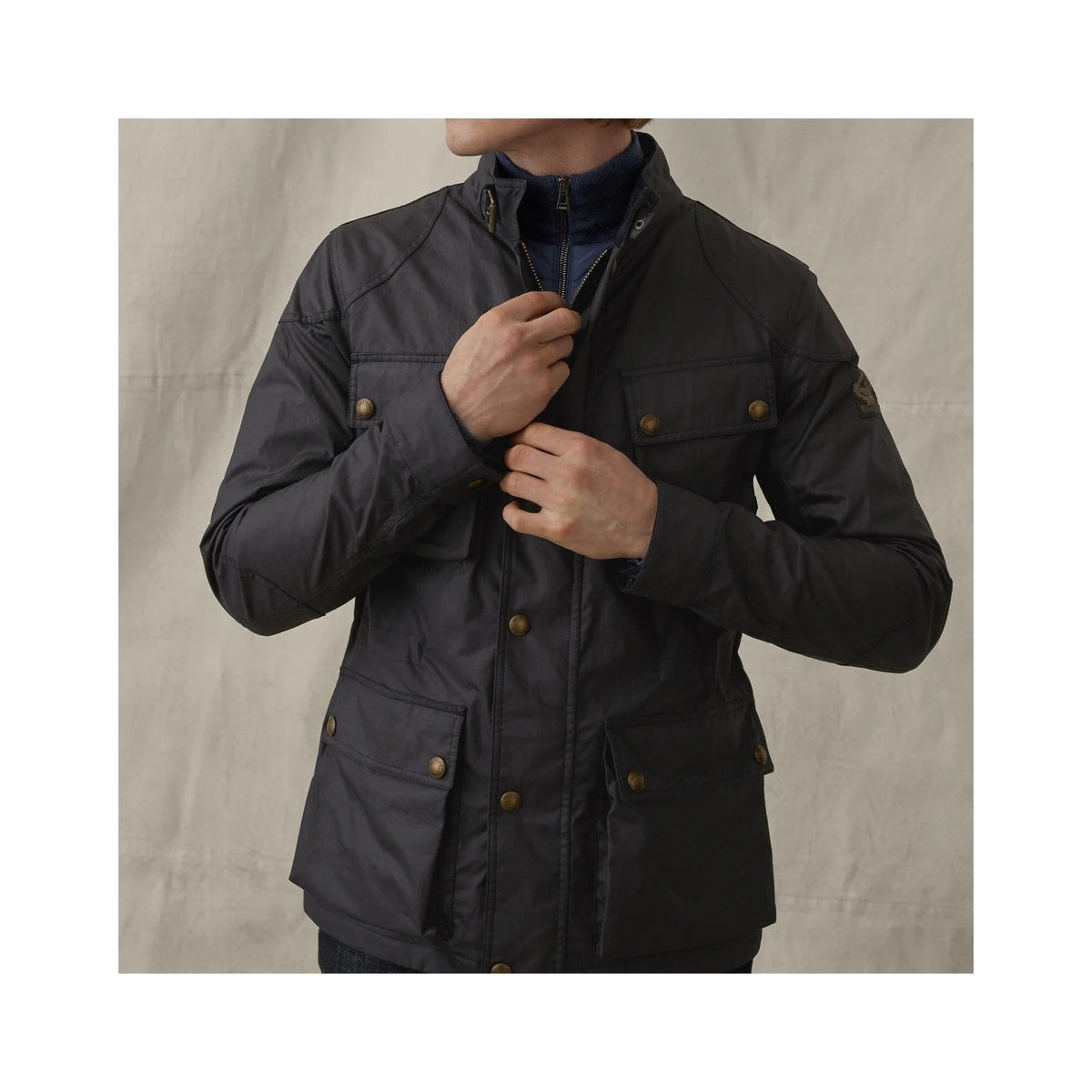 BELSTAFF Fieldmaster Jacket in Dark Navy