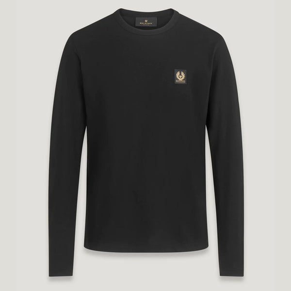 BELSTAFF Long Sleeved T Shirt in Black