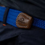 Elastic Woven Belt - Electric blue