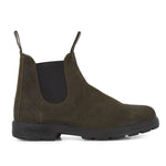 1615 Suede Boots in Dark Olive