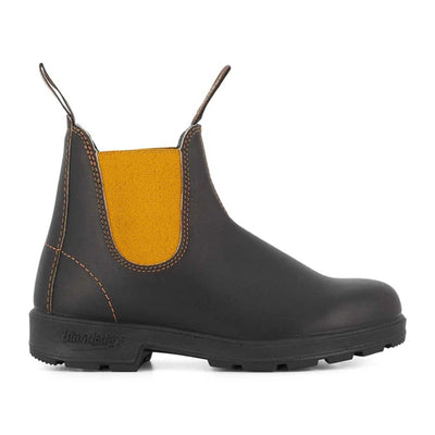 BLUNDSTONE 1919 Leather Boots in Brown/Mustard