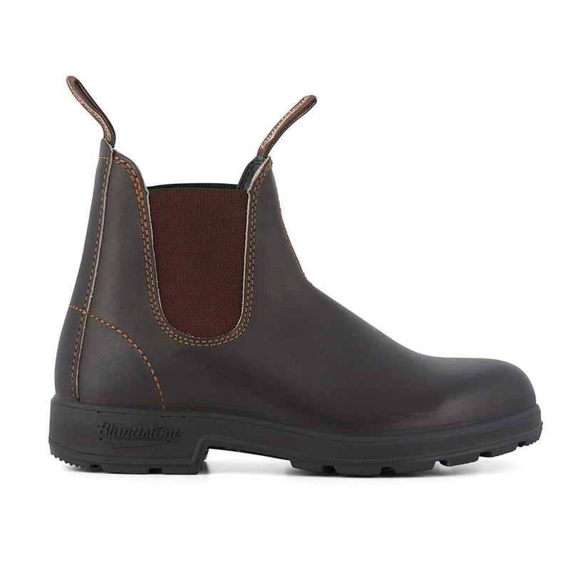 BLUNDSTONE 500 Leather Boots in Stout Brown