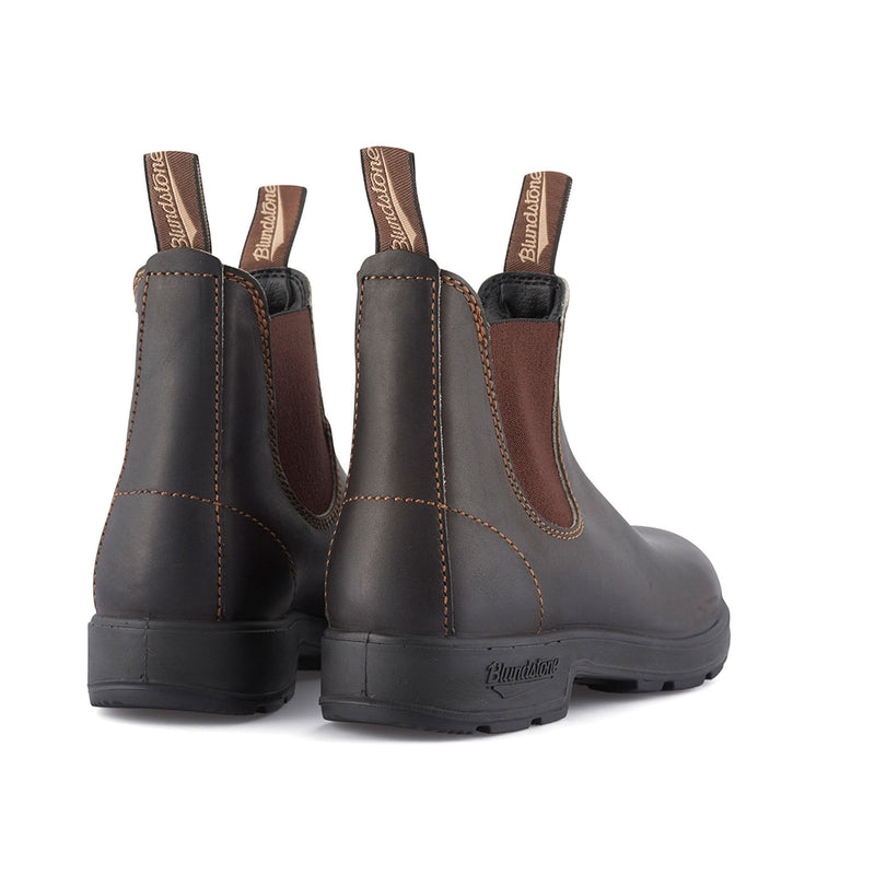 BLUNDSTONE 500 Leather Boots in Stout Brown