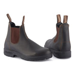 BLUNDSTONE 500 Leather Boots in Stout Brown
