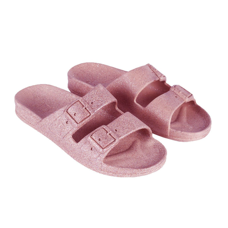 Carioca Glitter Sandals - Vintage pink