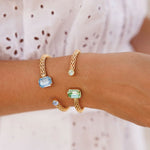 Daria Peridot/Chrysolite Bracelet in Gold
