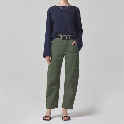 CITIZENS OF HUMANITY Marcelle Low Slung Cargo Pant in Surplus