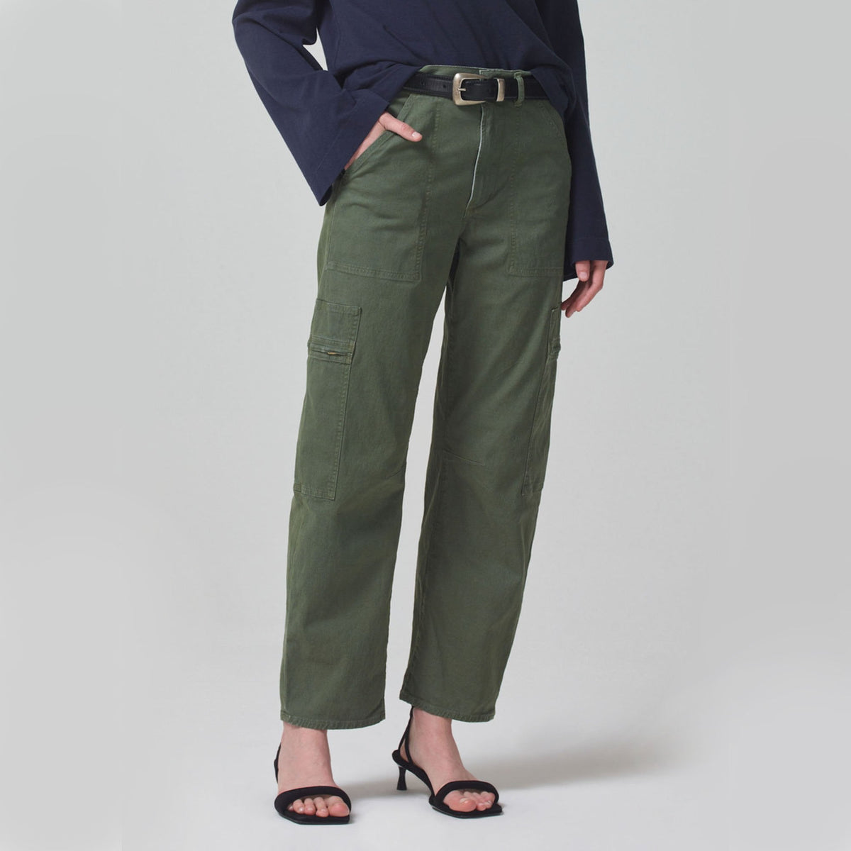 CITIZENS OF HUMANITY Marcelle Low Slung Cargo Pant in Surplus
