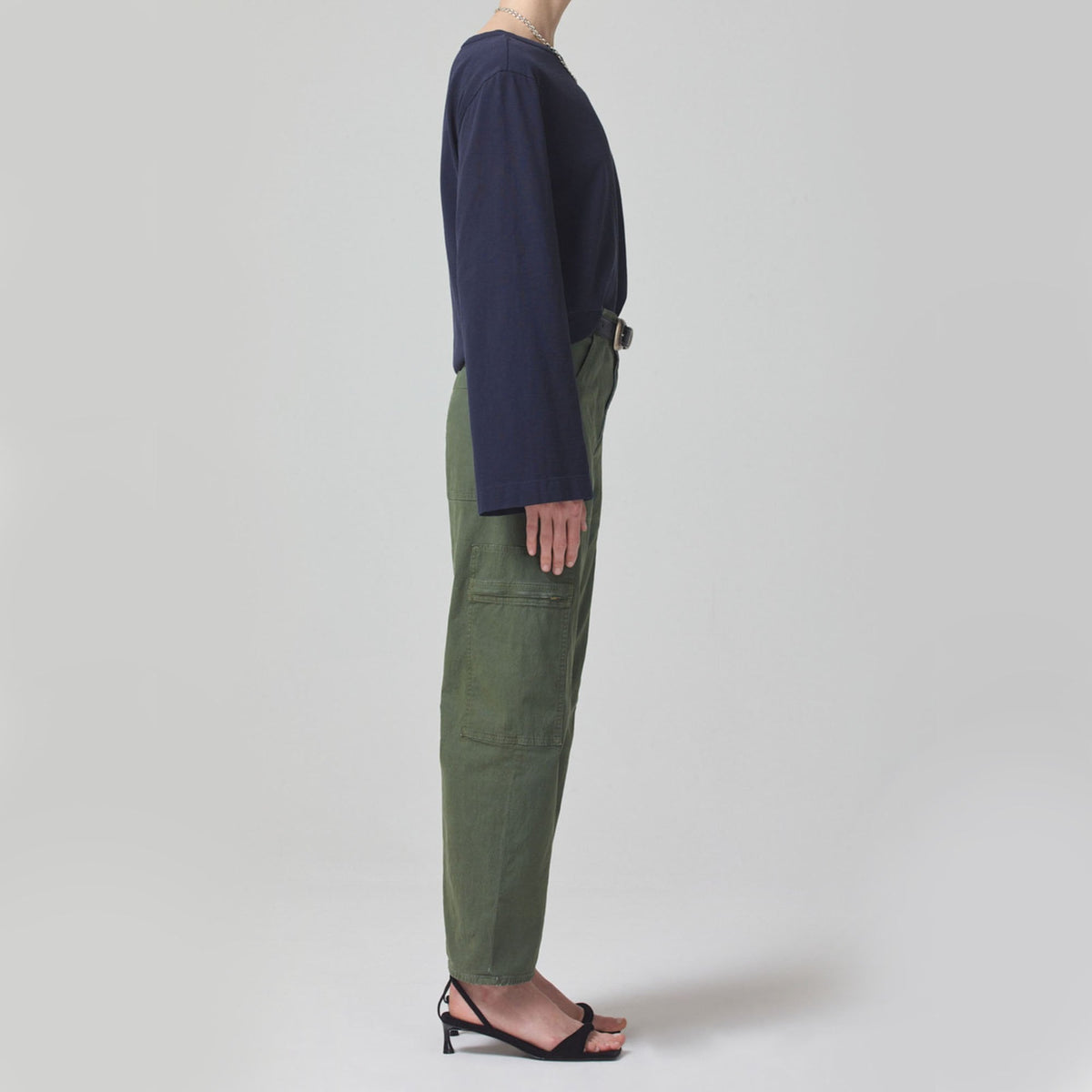 CITIZENS OF HUMANITY Marcelle Low Slung Cargo Pant in Surplus