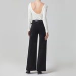 CITIZENS OF HUMANITY Paloma Baggy Velvet Jeans in Black