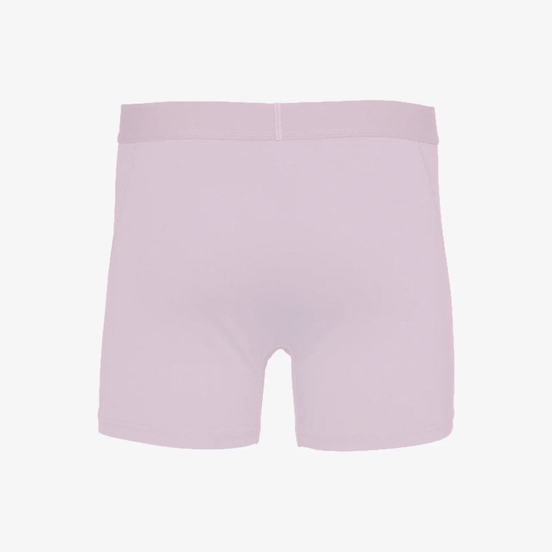 Classic Organic Boxer Briefs in Faded Pink