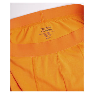 Classic Organic Boxer Briefs in Sunny Orange