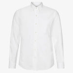 COLORFUL STANDARD Organic Button Down Shirt in Optical White