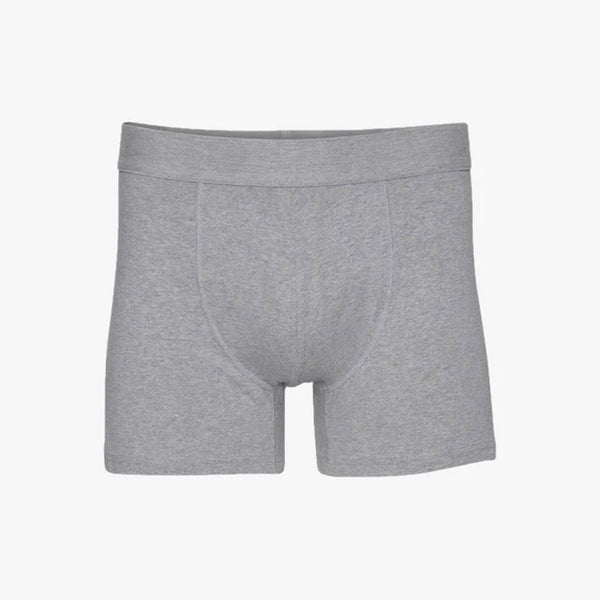 COLORFUL STANDARD Classic Organic Boxer Briefs in Heather Grey
