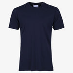 COLORFUL STANDARD Classic Organic T Shirt in Navy Blue